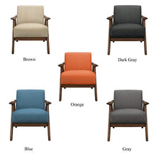 Load image into Gallery viewer, Lexicon Fabric Accent Chair, Dark Gray
