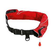 Load image into Gallery viewer, Eyson Inflatable Life Jacket Life Vest Life Ring Belt Pack Waist Bag Automatic (Red)
