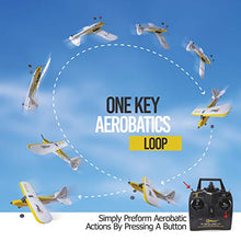Load image into Gallery viewer, Top Race RC Plane 4 Channel Remote Control Airplane Ready to Fly RC Planes for Adults, Stunt Flying Upside Down, Easy & Ready to Fly, Great Gift Toy for Adults or Advanced Kids TR-C385
