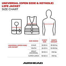 Load image into Gallery viewer, AIRHEAD Youth Type II Keyhole Life Vest Stars & Stripes