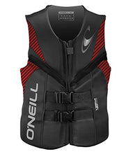Load image into Gallery viewer, O'Neill Men's Reactor USCG Life Vest, Graphite/Red/Black,3X-Large