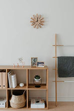Load image into Gallery viewer, Umbra 118070-880 Ribbon Modern 12-inch, Battery Operated Quartz Movement, Silent Non Ticking Wall Clock, Copper
