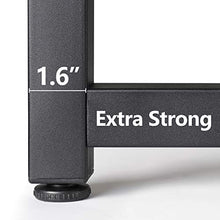 Load image into Gallery viewer, CubiCubi Computer Office Desk 63", Study Writing Table, Modern Simple Style PC Desk with Splice Board, Black and Rustic Brown