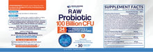 Load image into Gallery viewer, Organic Probiotics 100 Billion CFU, Dr Formulated Probiotics for Women, Probiotics for Men and Adults, Complete Shelf Stable Probiotic Supplement with Prebiotics & Digestive Enzymes; 30 Capsules