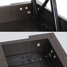 Load image into Gallery viewer, ZENY Lift Top Coffee Table with Hidden Compartment and Storage Shelves Modern Furniture for Home, Living Room, Décor