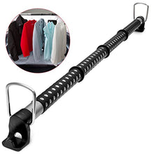 Load image into Gallery viewer, VaygWay Expandable Car Clothes Bar- Hanger Metal Storage Suit Rod-Car Hanging Closet Organizer Rack- Portable Seat Rack Universal Fit- Car Van Truck RV SUV Fit