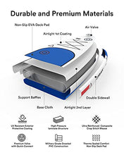 Load image into Gallery viewer, Cooyes Premium Inflatable Stand Up Paddle Board (6 inches Thick) with SUP Accessories & Backpack, Dry Bag, Adjustable Kayak Seat, Large Fin, Leash, Paddle and Pump, Standing Boat for Youth & Adult