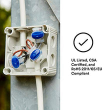 Load image into Gallery viewer, 3M Scotchlok Electrical IDC (Insulation Displacement Connector) 314-BIN, Pigtail, Self-Stripping, Blue, 22-14 AWG, Pack of 1000