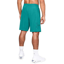 Load image into Gallery viewer, Under Armour Men's Tech Graphic Shorts , Swallowtail (381)/Tourmaline Teal , 3X-Large