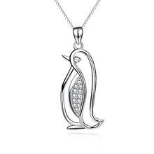 Load image into Gallery viewer, YFN Penguin Gifts Sterling Silver Penguin Necklace Penguin Pendant Jewelry for Women Gifts