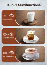 Load image into Gallery viewer, Thereye Milk Frother, Electric Milk Steamer, Automatic Hot and Cold Milk Foam Maker, Milk Warmer with Strix Temp Control for Latte, Cappuccinos, Macchiato, Hot Chocolate Milk