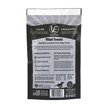 Load image into Gallery viewer, Vital Essentials Freeze-Dried Rabbit Bites Dog Treats - All Natural - Made & Sourced in USA - Grain Free - 2 oz Resealable Pouch