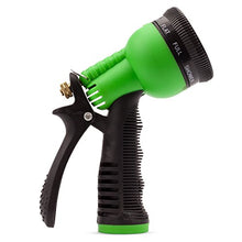 Load image into Gallery viewer, GrowGreen Garden Hose, Expandable Garden Hoses, Water Hose with High Pressure Hose Spray Nozzle, Flexible Garden Hose with All Brass Connectors, Leak Proof, Durable, Heavy Duty Material (50 Feet)