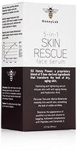 Load image into Gallery viewer, HoneyLab Skin Rescue Face Serum with Manuka Honey, Hyaluronic Acid and peptides. Anti-aging serum contains Marine extracts that soften the look of wrinkles and fine lines. (2oz)