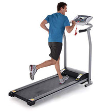 Load image into Gallery viewer, Electric Treadmill, Folding Treadmills for Small Spaces with LCD Monitor, Running Walking Jogging Exercise Compact Exercise Treadmill, Running Machine Equipment for Home Gym Office Use