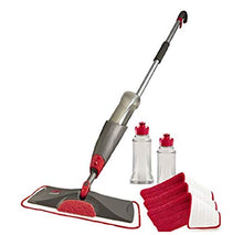 Load image into Gallery viewer, Rubbermaid Reveal Spray Microfiber Floor Mop Cleaning Kit for Laminate & Hardwood Floors, Spray Mop with Reusable Washable Pads, Commercial Mop