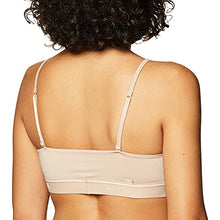 Load image into Gallery viewer, Calvin Klein One Micro Unlined Bralette QF5737 Honey Almond 1 LG (Women's 12-14)
