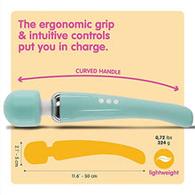Load image into Gallery viewer, Rechargeable Personal Massager Large Edition by Oliver James, Wireless with 20 Vibration Patterns 8 Multi-Speed - Travel Bag Included (Green)
