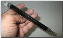 Load image into Gallery viewer, Fantastic Black Tourmaline 3 Faceted Wand Stick Crystal Therapy Faceted Meditation Positive Power Peace Prosperity Health Wealth Family Bonding Relationship