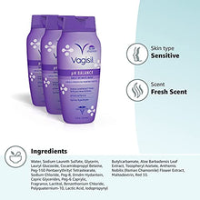 Load image into Gallery viewer, Vagisil pH Balanced Daily Intimate Feminine Wash for Women, Gynecologist Tested, Hypoallergenic, 12 Ounce- Pack of 3 (Packaging May Vary)