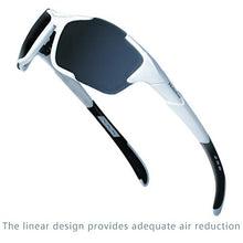 Load image into Gallery viewer, HULISLEM S1 Sport Polarized Sunglasses (White-Black)