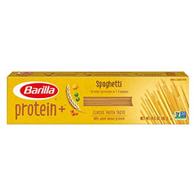 Load image into Gallery viewer, BARILLA Protein+ (Plus) Spaghetti Pasta - Protein from Lentils, Chickpeas & Peas - Good Source of Plant-Based Protein - Protein Pasta - Non-GMO - Kosher Certified - 14.5 Ounce Box (7 Servings per Box)
