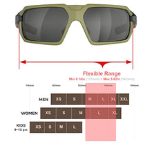 Load image into Gallery viewer, HUNTERSKY HTS Q37 anti-fog polarized Tactical hunting Shooting sunglasses Military Grade Ballistic Impact Protection eye pro army Glasses, Motorcycle riding running driving Gun Range