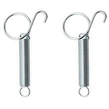 Load image into Gallery viewer, ZRM&E 2pcs 85mm Multifunctional Cage Door Spring Hook Metal Finger Spring Latch Hook for Fixing Pet Cage Door