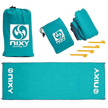 Load image into Gallery viewer, NIXY Landing Mat® Paddle Board Ground Tarp 142″ x 57″, Quick Drying, Durable, Sand and Dirt Resistant, Nylon, Best for Water Gear
