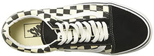 Load image into Gallery viewer, Vans Unisex Old Skool Classic Skate Shoes, (Primary Checkered) Black/White, 9.5 Women/8 Men
