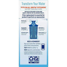 Load image into Gallery viewer, Brita Longlast Water Filter Replacement Filter for Pitcher and Dispensers, Reduces Lead,BPA Free 4 Count