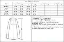 Load image into Gallery viewer, chouyatou Women's Basic Five-Pocket Rugged Wear Denim Skirt with Slit (Medium, Blue)