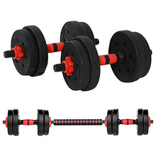 Load image into Gallery viewer, yuai Adjustable Dumbbell Pair, 22LB Dumbbell Set, Dumbbell Combination Environmental Dumbbell Barbell for Strength Training, Weight Loss, Workout Bench, Gym Equipment, and Home Heavy Dumbbells