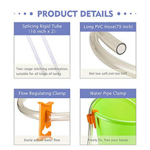 Load image into Gallery viewer, hygger Aquarium Gravel Cleaner, New Quick Water Changer with Air-Pressing Button Fish Tank Sand Cleaner Kit Aquarium Siphon Vacuum Cleaner with Water Hose Controller Clamp