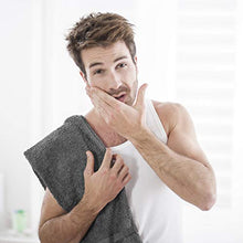 Load image into Gallery viewer, Utopia Towels Grey Salon Towels, Pack of 24 (Not Bleach Proof, 16 x 27 Inches) Highly Absorbent Towels for Hand, Gym, Beauty, Hair, Spa, and Home Hair Care