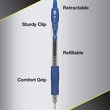 Load image into Gallery viewer, PILOT G2 Premium Refillable & Retractable Rolling Ball Gel Pens, Extra Fine Point, Blue Ink, 12-Pack (31003)