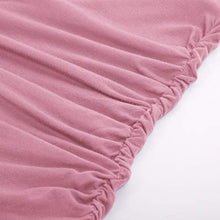 Load image into Gallery viewer, GRACE KARIN Women V Neck Elastic Waist Hip Wrap Holiday Business Pencil Dresses Dark Green L