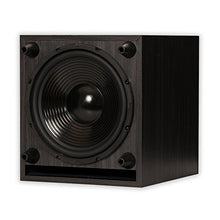 Load image into Gallery viewer, Acoustic Audio PSW-10 400 Watt 10-Inch Down Firing Powered Subwoofer (Black)