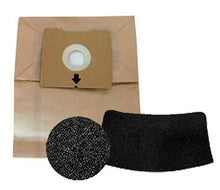 Load image into Gallery viewer, Bissell 5 Bag & Filter Kit for 4122 Zing Bagged Canister, New OEM Part, 1480, 8 Ounces, Brown