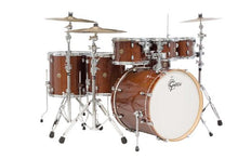 Load image into Gallery viewer, Gretsch (CM1E826PWG) 2014 Catalina Maple 7-Piece Rock Shell Pack and 22 Inch Kick with Free Additional 8 Inch Tom - Walnut Claze