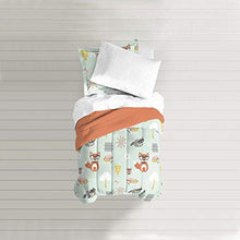 Load image into Gallery viewer, dream FACTORY Casual Woodland Friends Comforter Set, Twin, Green