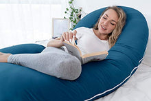 Load image into Gallery viewer, INSEN Pregnancy Body Pillow with Jersey Cover,C Shaped Full Body Pillow for Pregnant Women