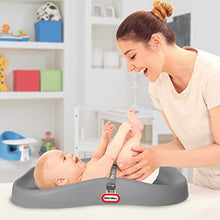 Load image into Gallery viewer, Little Tikes Baby Foam Diaper Changing Pad and Play Mat for Home & Travel, Grey