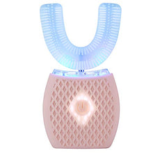Load image into Gallery viewer, Ultrasonic Toothbrush Automatic Toothbrush for Adults Upgraded Rechargeable Automatic Toothbrush Teeth Whitening Toothbrush Wireless Charging Pink