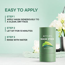 Load image into Gallery viewer, Green Tea Mask Stick, Green Mask Stick, Deep Cleansing Smearing Mask, Clay Charcoal Facial Mask Stick, Balancing Oil & Water, Moisturizing & Nourishing Skin