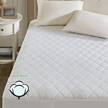 Load image into Gallery viewer, Beautyrest Cotton Blend Heated Mattress Pad Secure Comfort Technology - Luxury Quilted Electric Mattress Pad with Deep Pocket - 5-Setting Heat Controllers, Queen, White