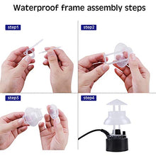 Load image into Gallery viewer, Halloween Party Mist Maker,Ultrasonic Mist Maker Fogger with Waterproof Frame 12 LED Red Yellow and Blue Light Flashes For Halloween Decoration Water Fountain Pond Fogger and Rockery Fishtank Vase Bir