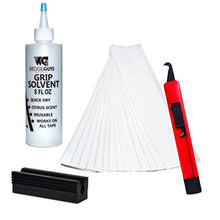 Load image into Gallery viewer, Wedge Guys Golf Grip Kits for Regripping Golf Clubs (Ultimate Grip Kit: Hook Blade, 30 Grip Tape Strips, 8 Ounce Grip Solvent, Rubber Vise Clamp)