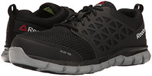 Load image into Gallery viewer, Reebok Work Men's Sublite Cushion Work RB4041 Industrial and Construction Shoe, Black, 13 W US
