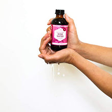 Load image into Gallery viewer, Rose Water Facial Toner by Leven Rose, Pure Natural Moroccan Rosewater Hydrosol Face Spray 4 oz